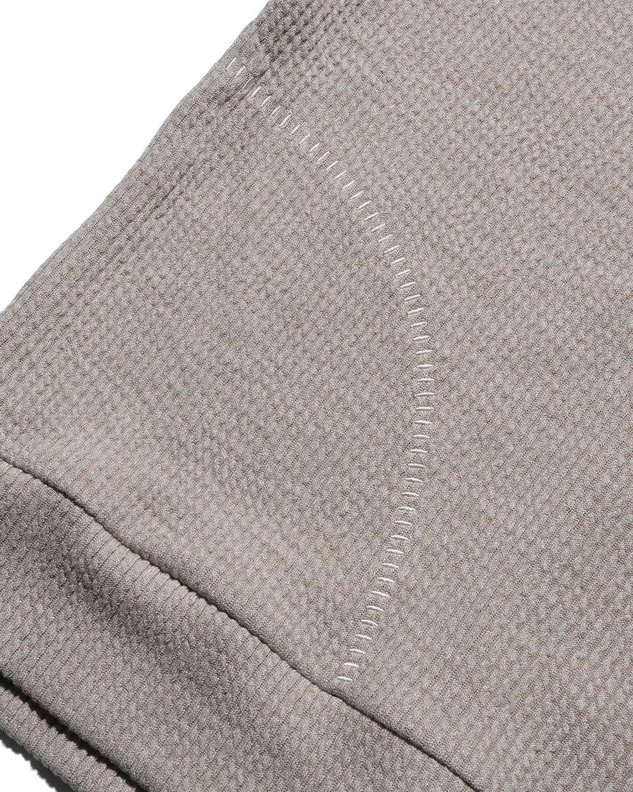 Box Knit Vest ᛝ Ash Grey