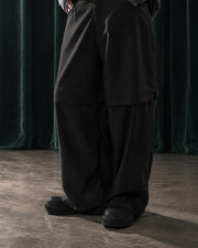 Contour Layer Pants ᛝ Black