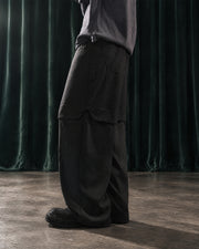 Contour Layer Pants ᛝ Black