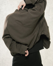 Arc Panel Blouson Jacket ᛝ Fog Brown