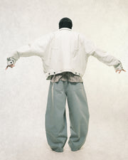 Arc Spine Denim Jacket ᛝ Washed Oat