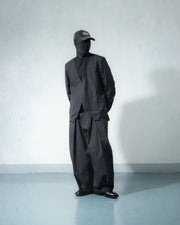 Arc Collarless Blazer ᛝ Black