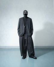 Arc Collarless Blazer ᛝ Black