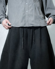 Volume Knit Pants ᛝ Black