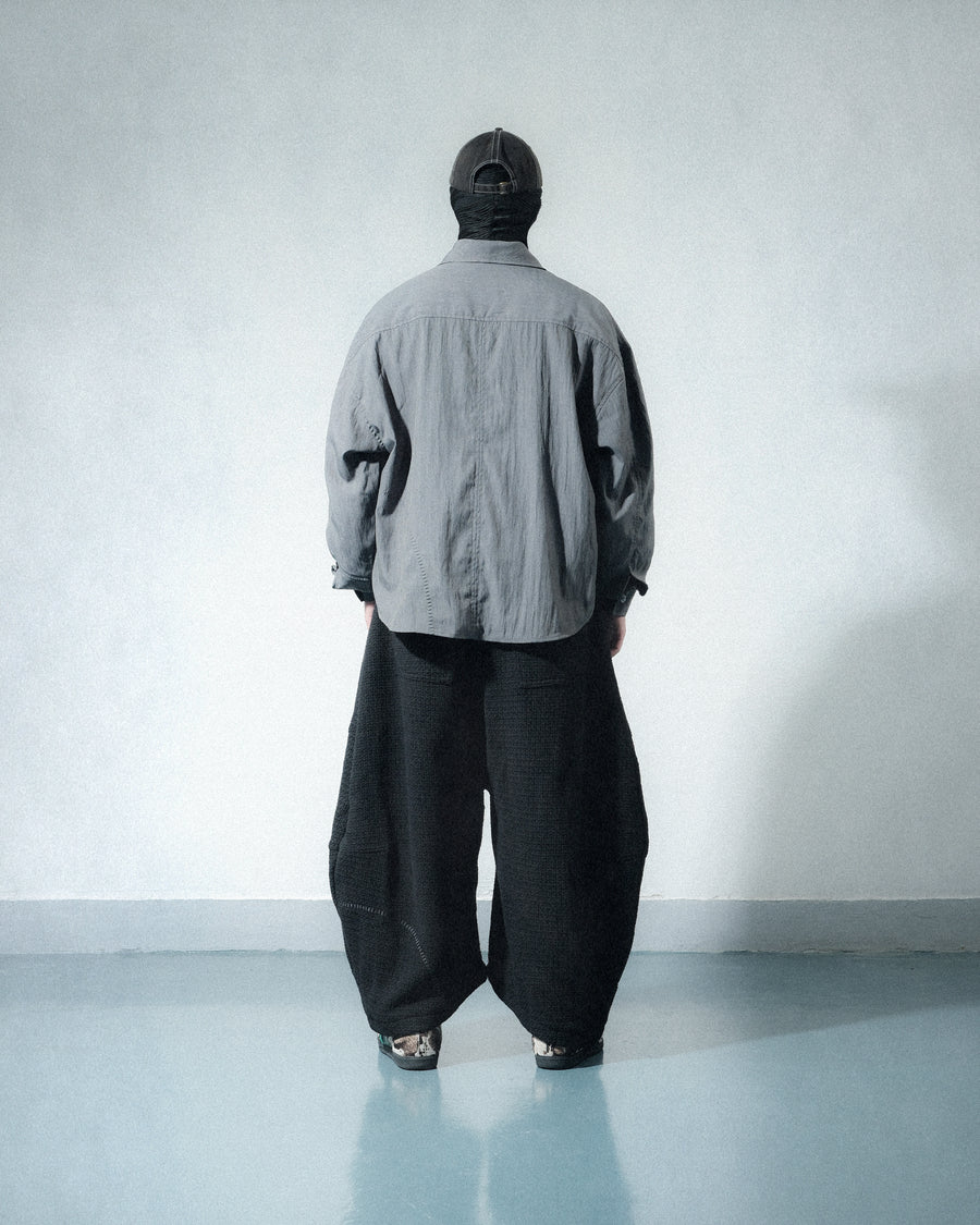 Volume Knit Pants ᛝ Black