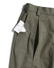 Panelled Pleat Pants ᛝ Green
