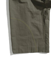 Panelled Pleat Pants ᛝ Green
