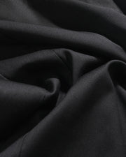 Curved Panel Pants ᛝ Black