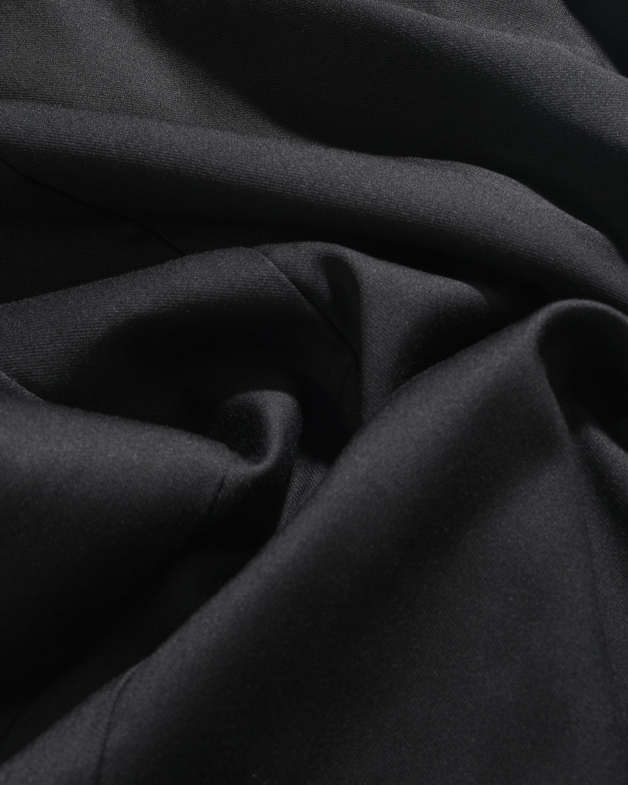 Curved Panel Pants ᛝ Black