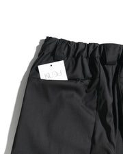 Curved Panel Pants ᛝ Black