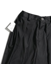Curved Panel Pants ᛝ Black