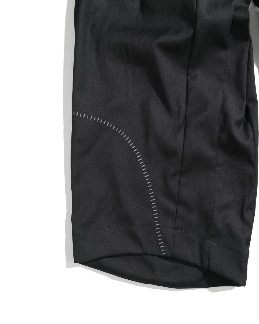 Curved Panel Pants ᛝ Black