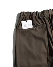 Curved Panel Pants ᛝ Brown