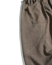 Pleat Volume Pants ᛝ Taupe