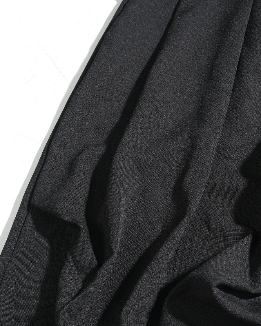 Pleat Volume Pants ᛝ Black