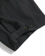Pleat Volume Pants ᛝ Black