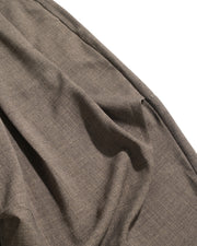 Pleat Volume Pants ᛝ Taupe