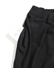 Panelled Arc Shorts ᛝ Black