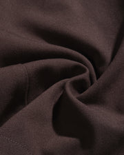 Panelled Arc Shorts ᛝ Brown