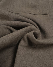 Curved Pocket Shorts ᛝ Taupe