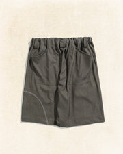 Contour Pleat Shorts ᛝ Taupe