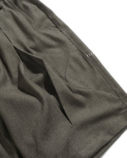 Contour Pleat Shorts ᛝ Taupe