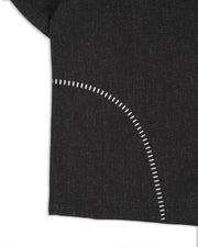 Flow Pleat Shirt  ᛝ Black