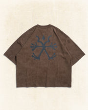 Sigil Washed T-shirt  ᛝ Wood