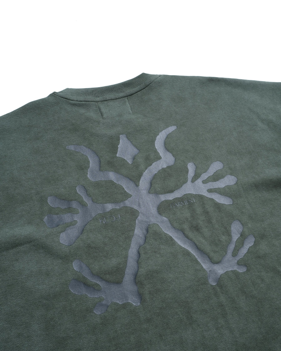 Sigil Washed T-shirt  ᛝ Forest