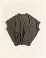 Flow Drape T-shirt ᛝ Brown