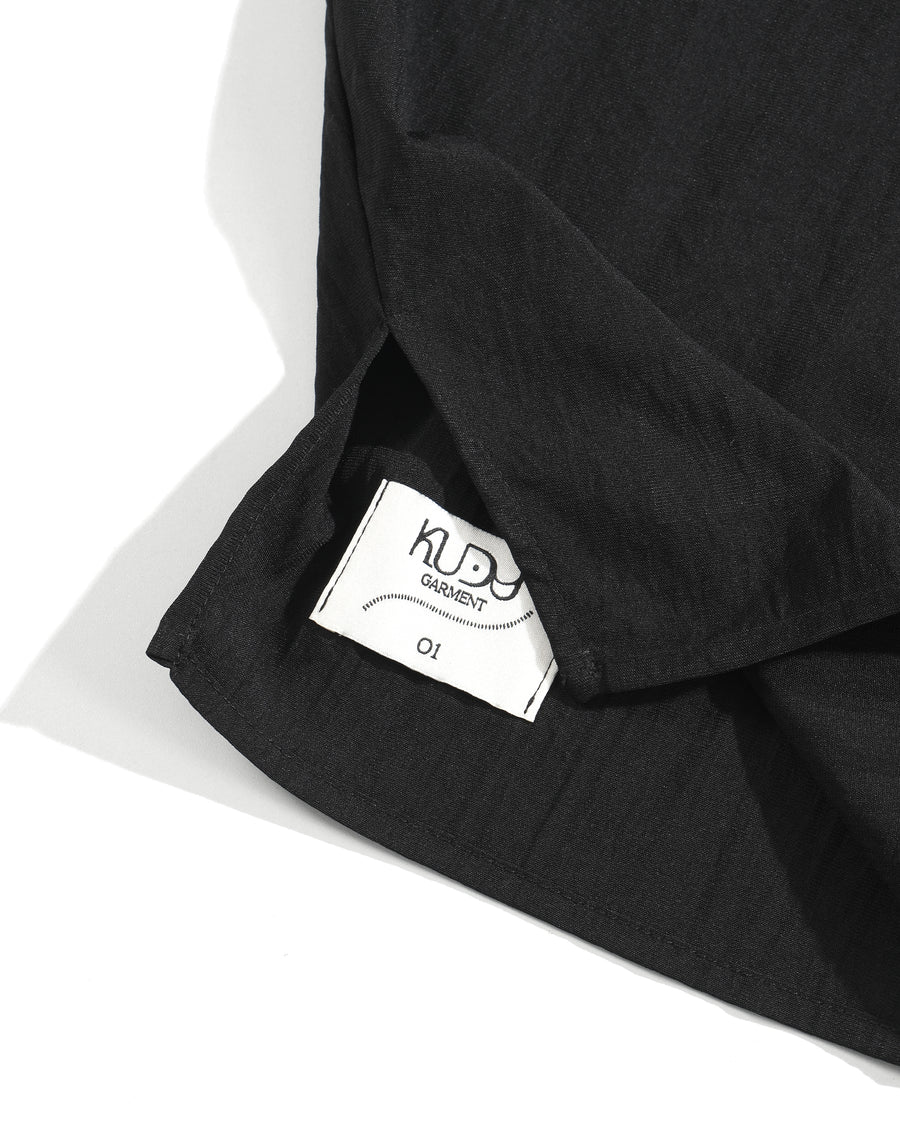 Flow Drape T-shirt ᛝ Black