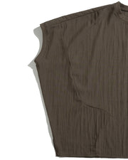 Flow Drape T-shirt ᛝ Brown