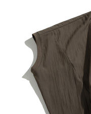Flow Drape T-shirt ᛝ Brown