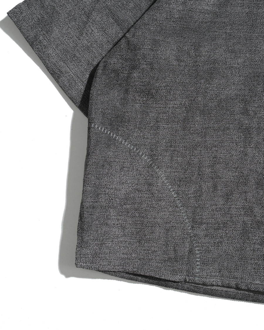 Boxy Trace Shirt ᛝ Grey
