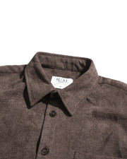 Boxy Trace Shirt ᛝ Brown