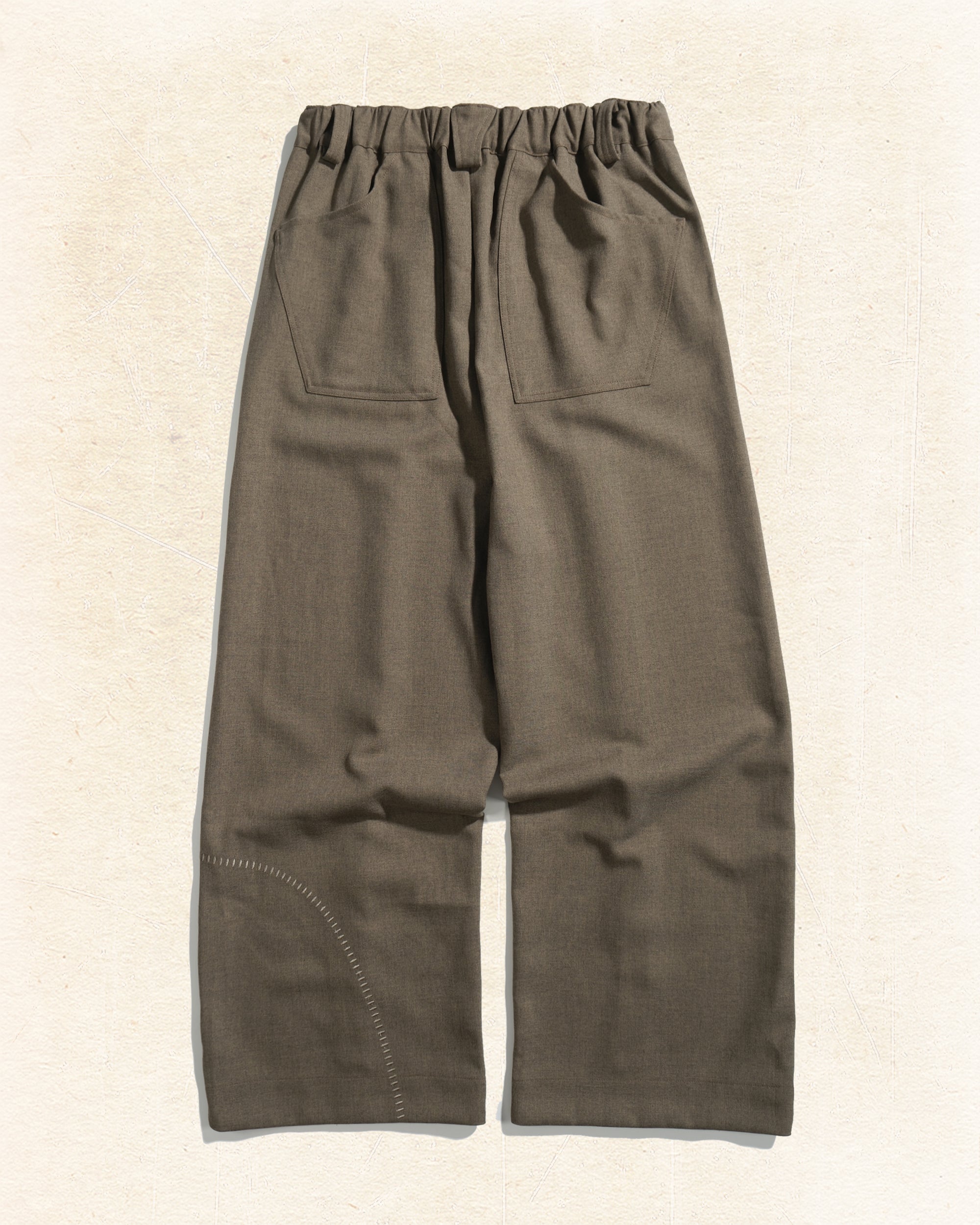 Contour Line Pants ᛝ Taupe