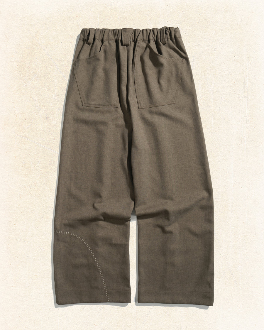 Contour Line Pants ᛝ Taupe