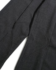 Contour Line Pants ᛝ Black