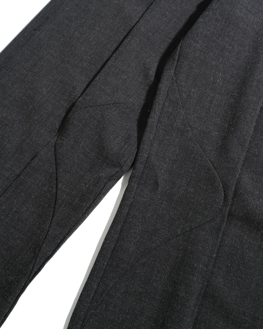 Contour Line Pants ᛝ Black