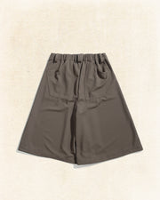 Pleat Fan Shorts ᛝ Clay Brown