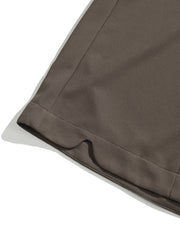 Pleat Fan Shorts ᛝ Clay Brown
