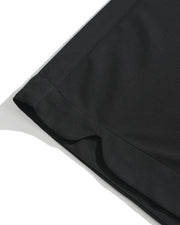 Pleat Fan Shorts ᛝ Black