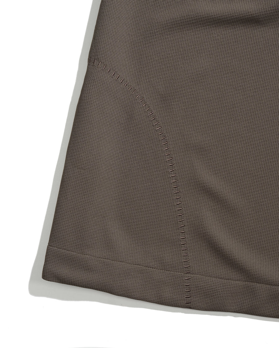 Pleat Fan Shorts ᛝ Clay Brown