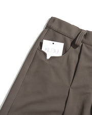 Pleat Fan Shorts ᛝ Clay Brown