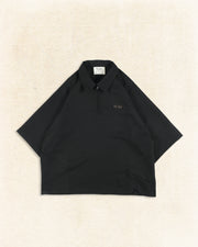 Contour Zip Polo ᛝ Black