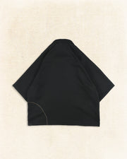 Contour Zip Polo ᛝ Black