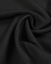 Contour Zip Polo ᛝ Black