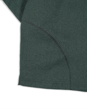 Contour Zip Polo ᛝ Green