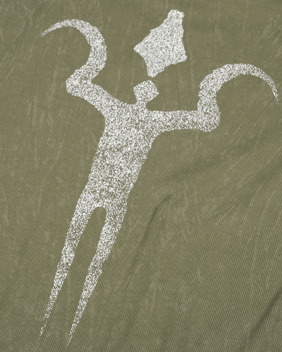 Totem Sleeveless T-shirt ᛝ Green