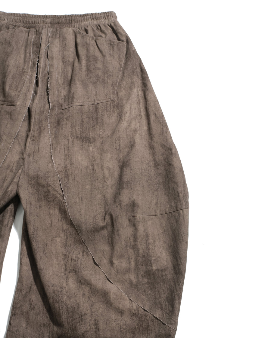 Trace Volume Pants ᛝ Brown